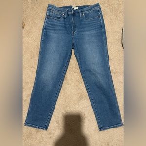 Madewell Stovepipe Jeans Size 33